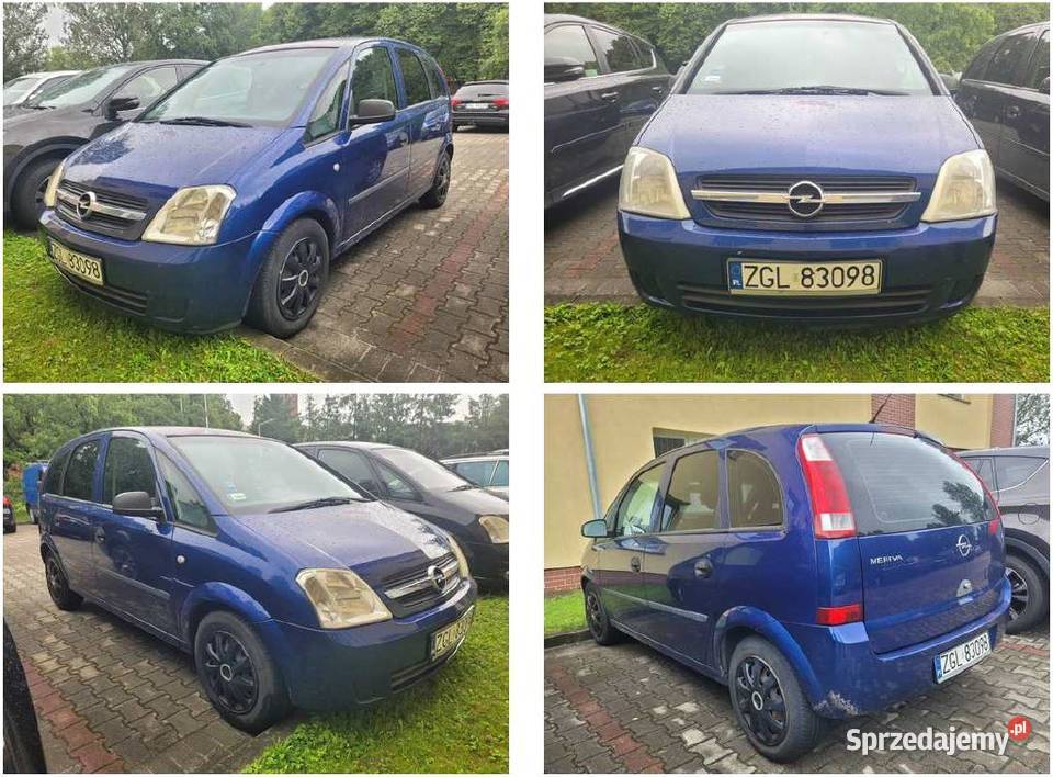 OPEL MERIVA sprzedaż syndyka manualna Goleniów sprzedam