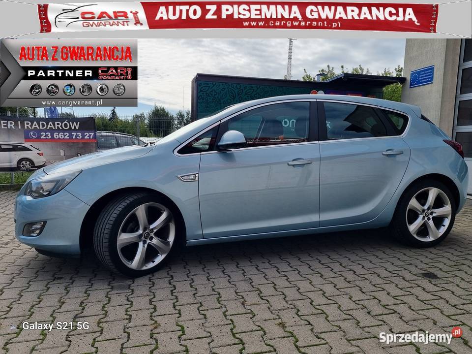 Opel Astra J 14 TURBO 140 nawigacja alufelgi poduszka powietrzna Płońsk