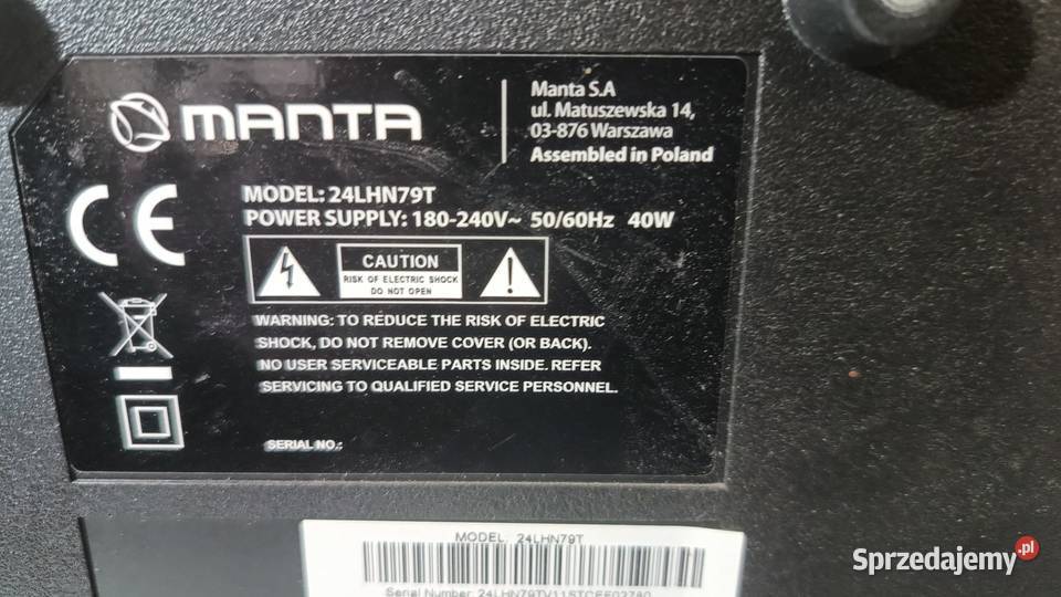 Telewizor LED Manta 24