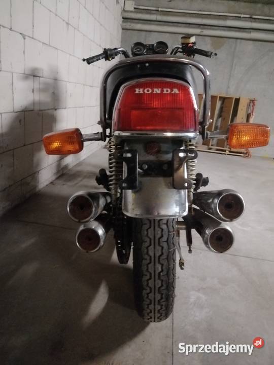 1979 Honda CB750 RC01 wydech 4w4 projekt Motoryzacja Kraków