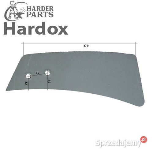 Ścinacz skiby HARDOX 96065/L 83968/L części do pługa OVERUM