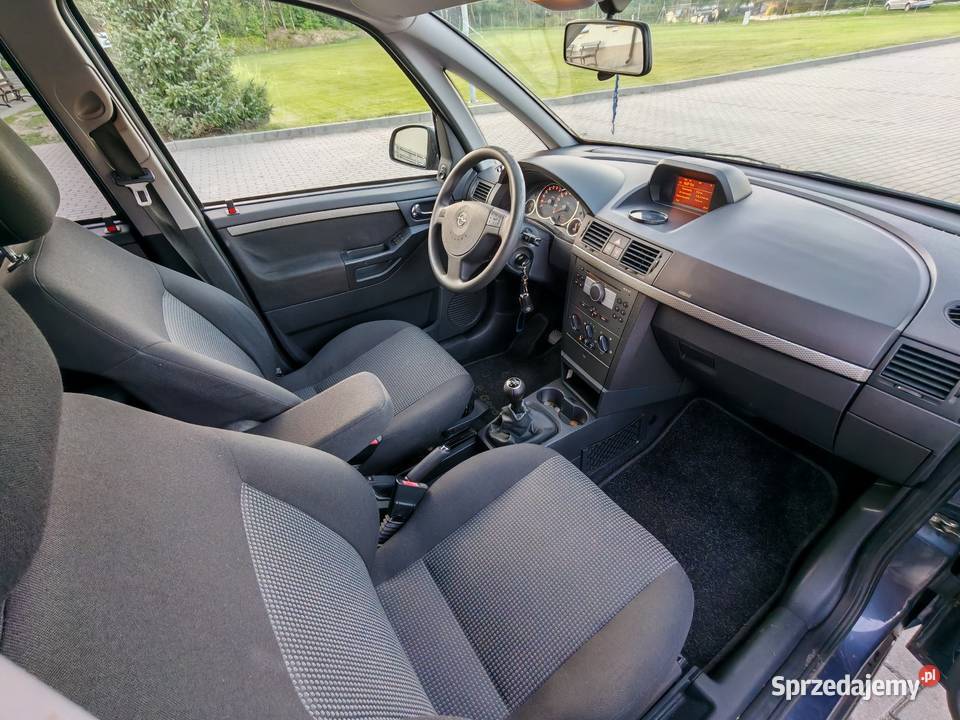 Opel Meriva A Lift 16 MPI 105 2009r Klimatyzacja VAT marża