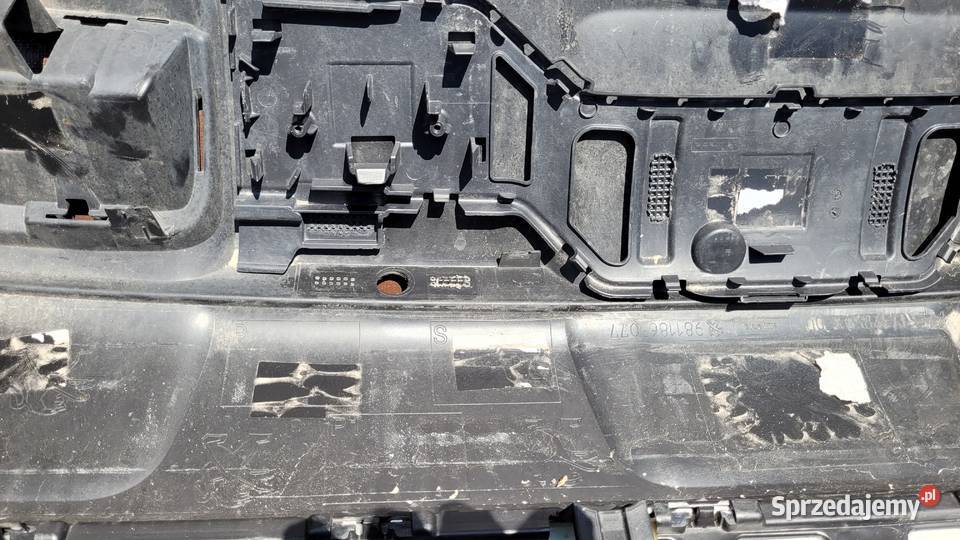 PEUGEOT 3008 II GT ZDERZAK TYŁ TYLNY CZARNA śląskie