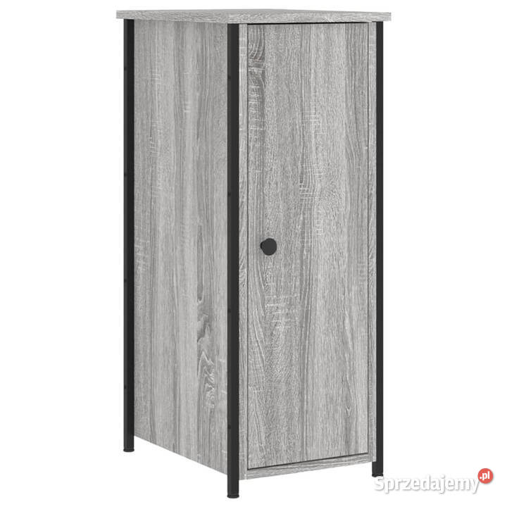 Szafki nocne 2 szary dąb sonoma 32x42x80 Nocne Warszawa