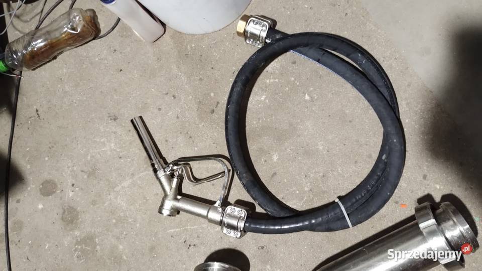 Pistolet dystrybutor z wężem i złączkami Pompy do paliw sprzedam