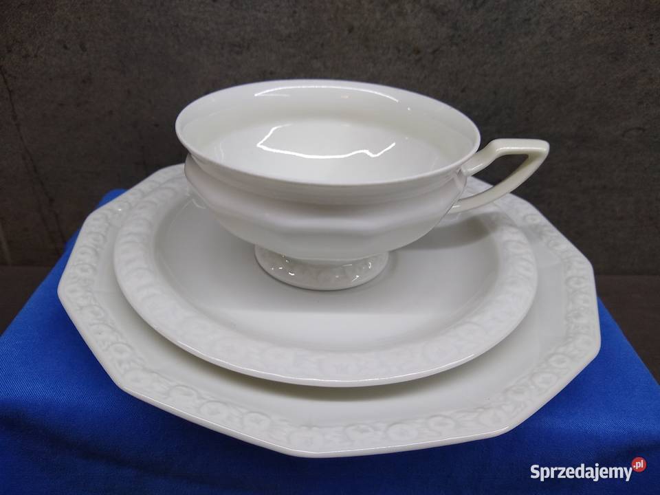 Filiżanka herbata Rosenthal Biała Maria US Zone Kalisz