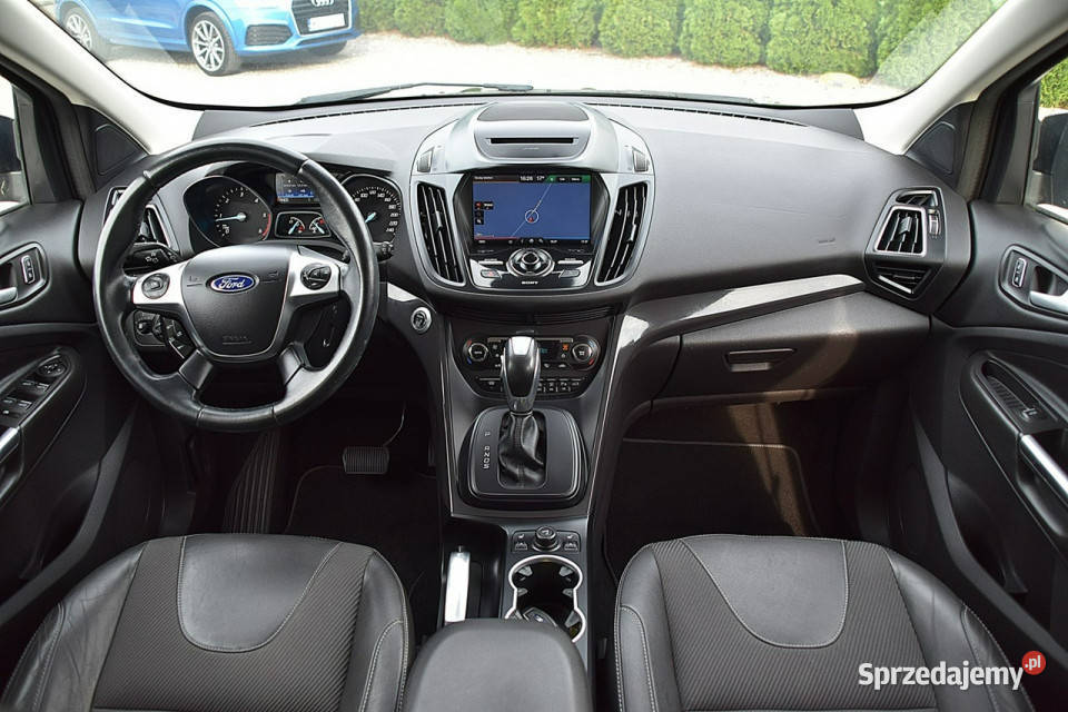 Ford Kuga 20TDCI 150 4x4 Titanium Półskóra Navi podgrzewane fotele mazowieckie Nowe Kucice