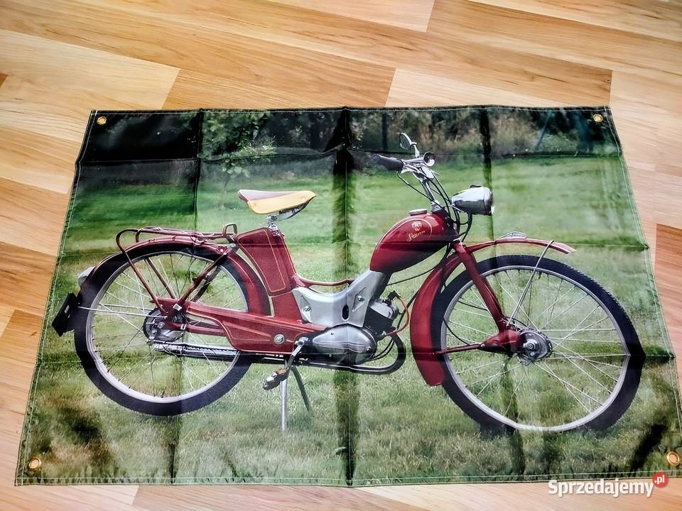 Baner 90x60 mocny materiał BSAbenelli KTM Simson Gadgety motoryzacyjne Gniezno