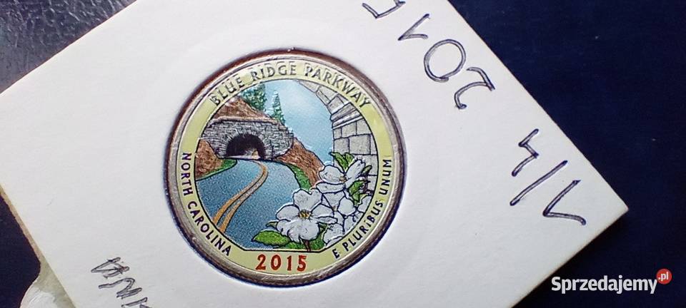 Stare monety 25 cent 2015 USA 16