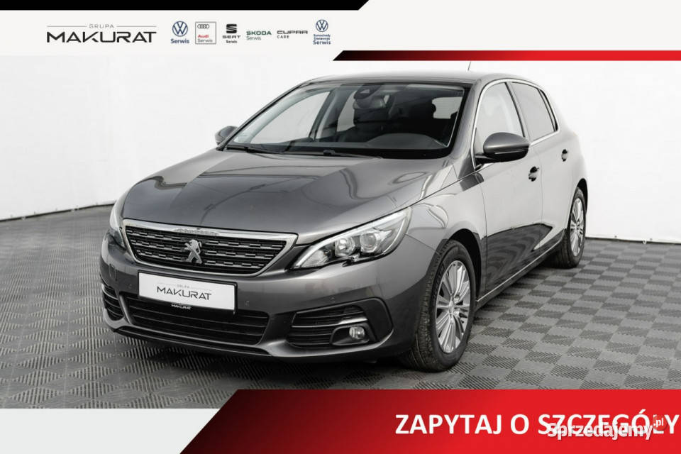 Peugeot 308 WD9740P12 Allure Kamera 360 Virtual komputer pokładowy Gdańsk