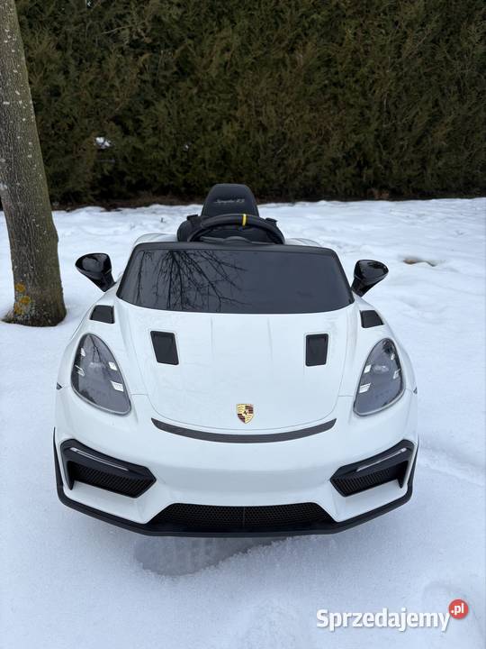 Auto na akumulator Porsche 718 nowe elektryczne Pojazdy elektryczne i spalinowe Grabownica sprzedam