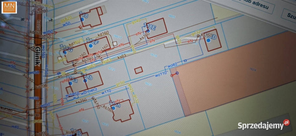 Grunt Kraków 3410m2 woda Sprzedaż