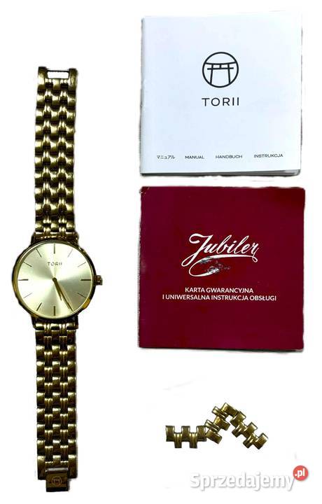 Zegarek Damski Torii Złoty G38GBPG Elbląg