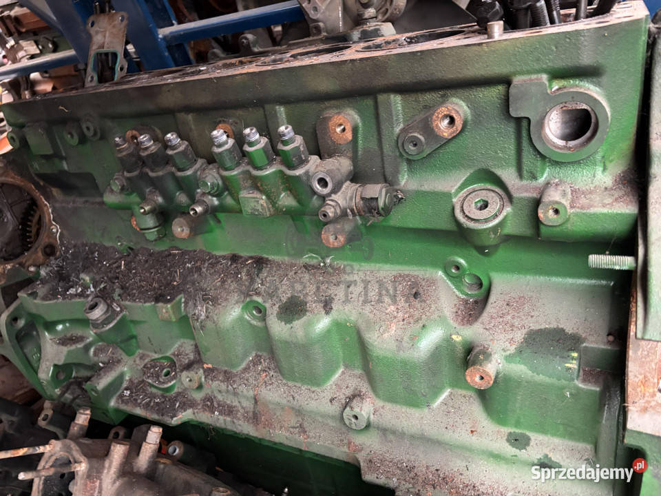 John Deere 6175R 6068HL507 Silnik Blok Części Jastrzębniki