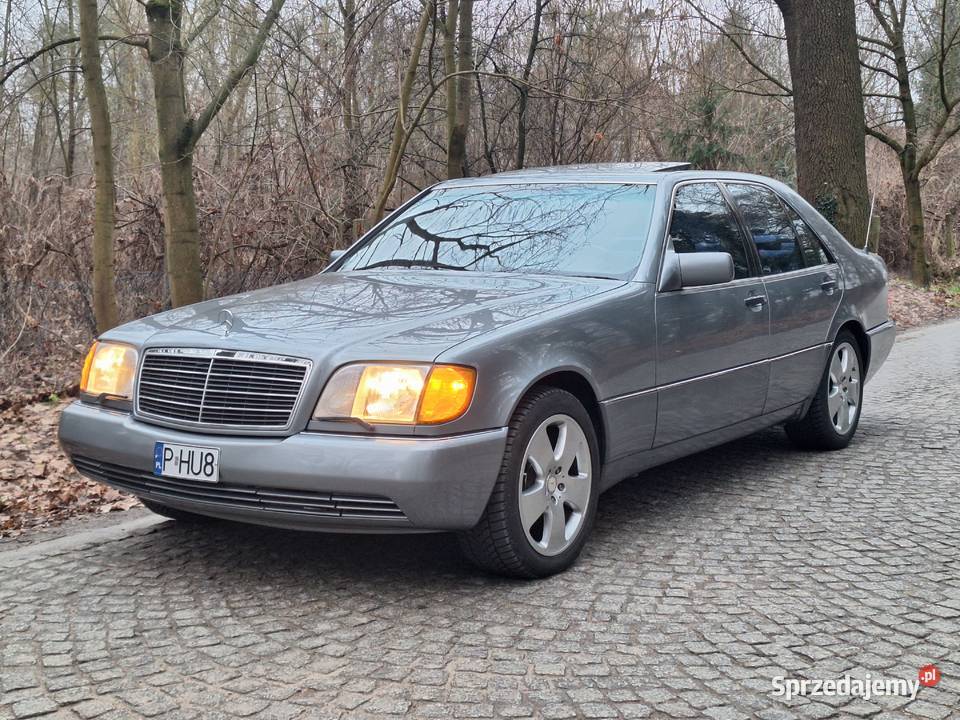 MercedesBenz 300 SE w140 USA zamiana podgrzewane fotele Poznań sprzedam