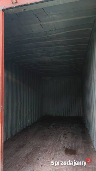 Wyprzedaż używane kontenery morskie magazynowe Magazynowanie Gdańsk