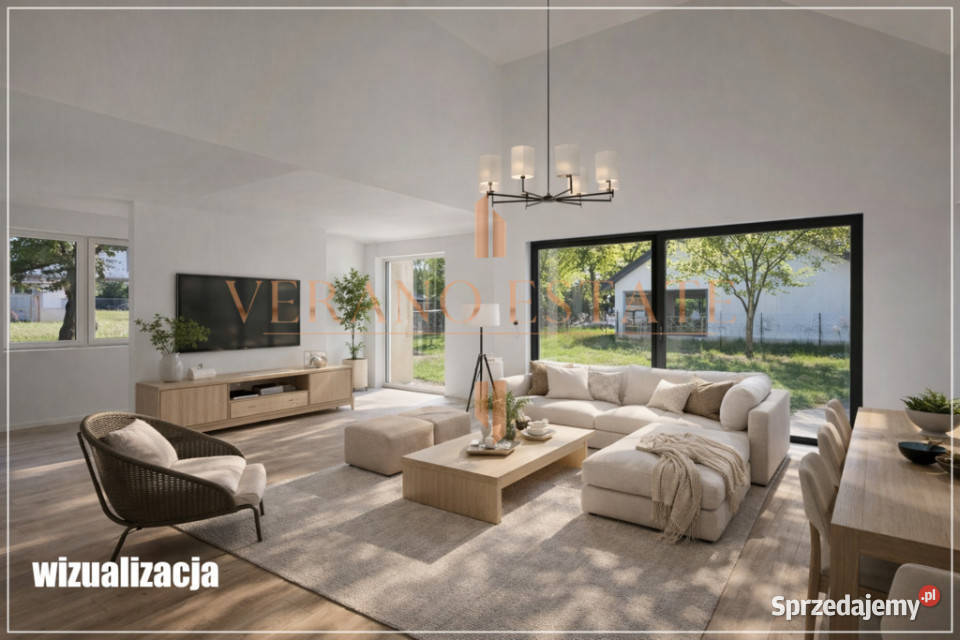 Wyjątkowy dom wolnostojący piękna działka Rusiec