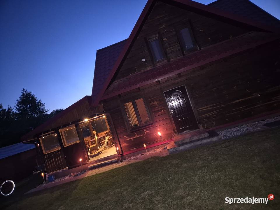 Domek do wynajęcia na dużej ogrodzonej działce Hajnówka