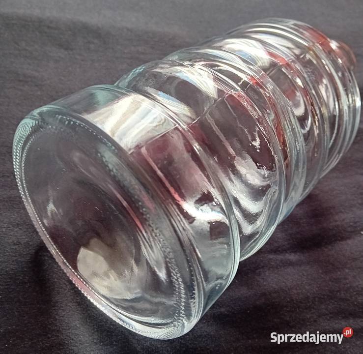 Karafka Stoelzle Oberglas Austria lata 70e 80e Koźminek