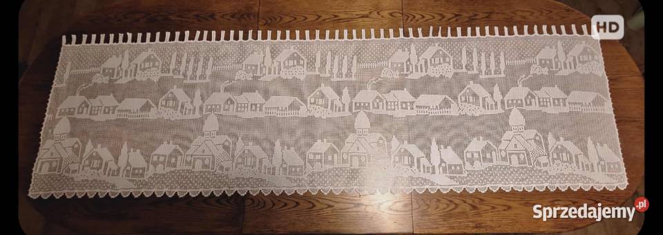 Firana bawełniana szydełkowa świętokrzyskie Starachowice sprzedam