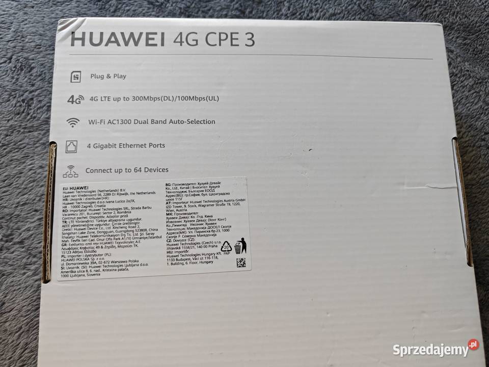 Router Huawei 4G LTE CPE 3 Białystok
