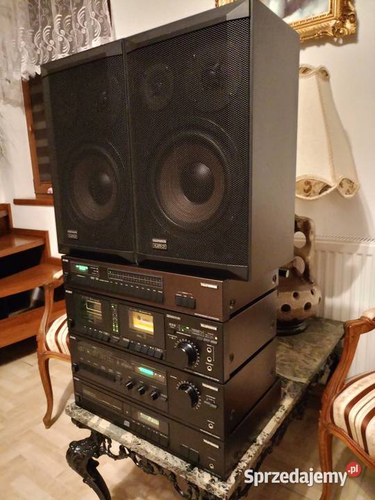 Wieża TELEFUNKEN Hifi z Kolumnami Vintage Drawski Młyn