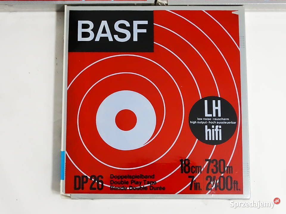Szpule BASF LH HiFi DP26 nowe zafoliowane Biłgoraj