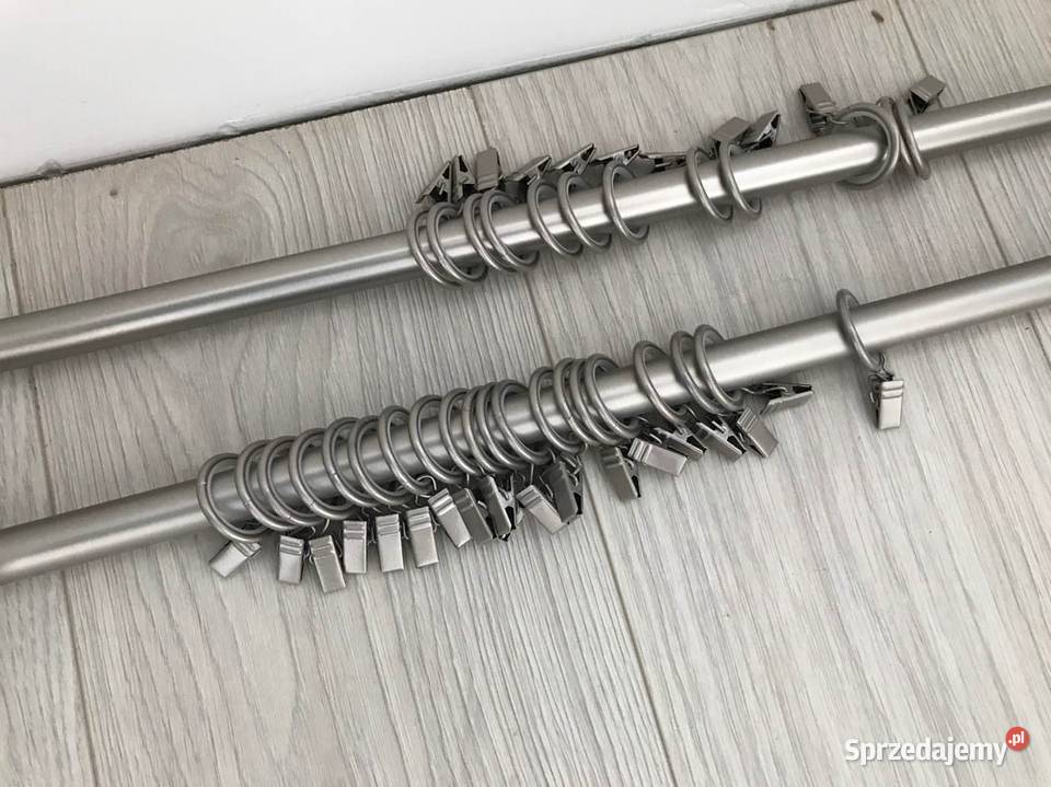 Karnisz podwójny nowy kompletny 285