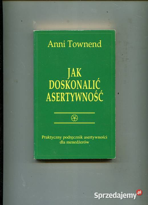 doskonalić aseratywność Anni Townend Szczecin