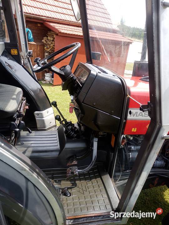 W oryginale MF Massey Ferguson 355 4x4 tuz Łukowica