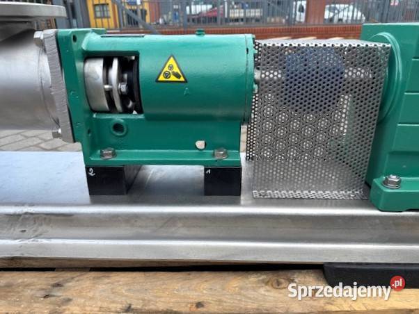Pompa śrubowa ślimakowa spożywcza Netzsch NE80K mazowieckie Błonie sprzedam