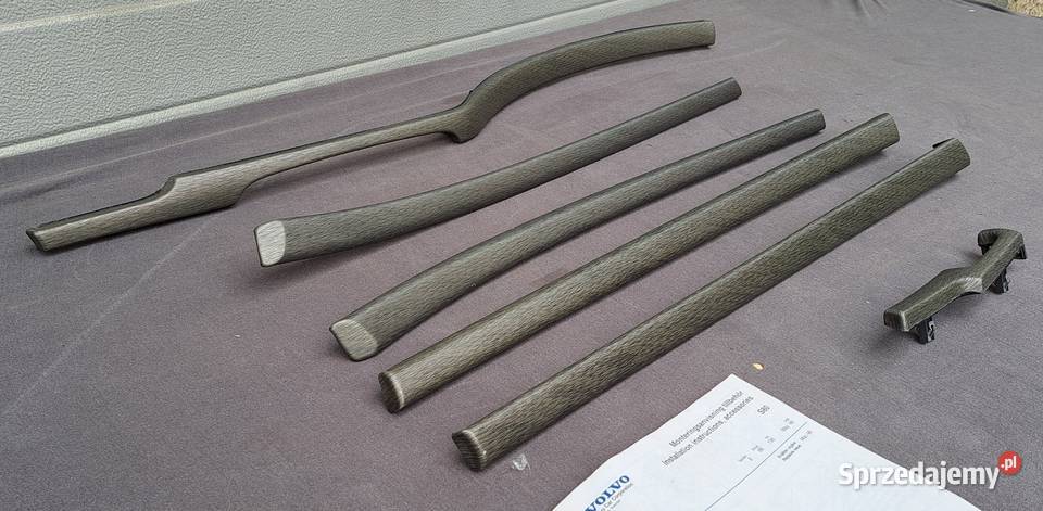 Dekory listwy ozdobne wnętrza komplet Volvo S80 Mielęcin