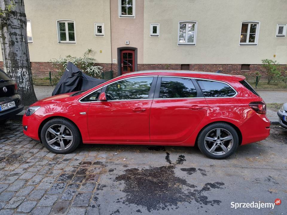 Opel Astra Sports Tourer 16 Turbo 180 super stan Dębica
