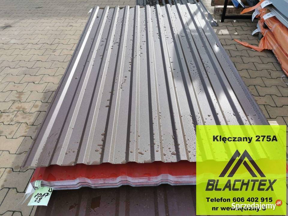 Blacha NA WYMIAR 07mm trapez 2 gatunek transport Sędziszów Małopolski