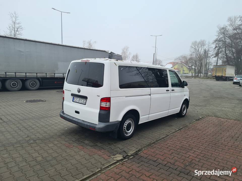 Transporter T5 LIFT LONGDŁUGI 9 Osobowy Sprawna Van / Minibus Bujaków