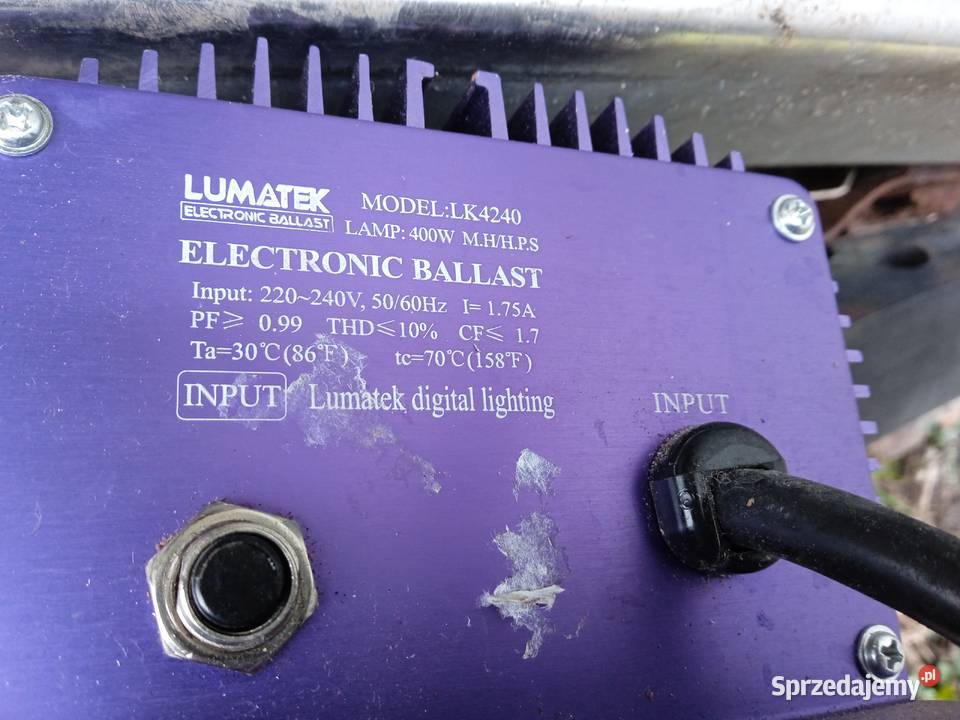 Zasilacz LUMATEK LK4240 do lamp HPS i MH 600W z Łódź