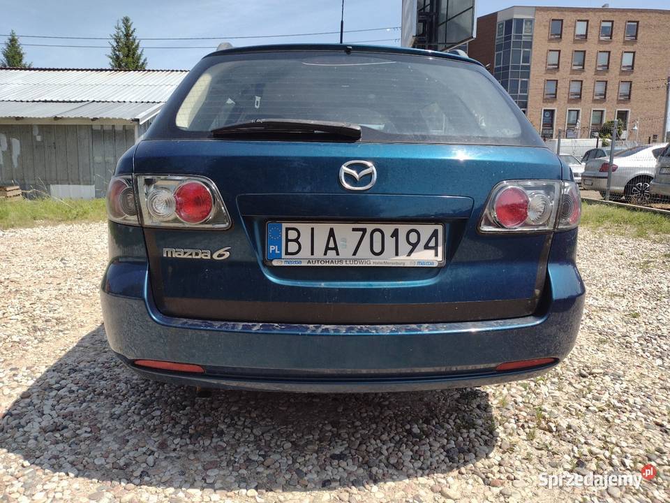 Mazda 6 Lift 20 Benzyna 2006 Klima podlaskie Białystok