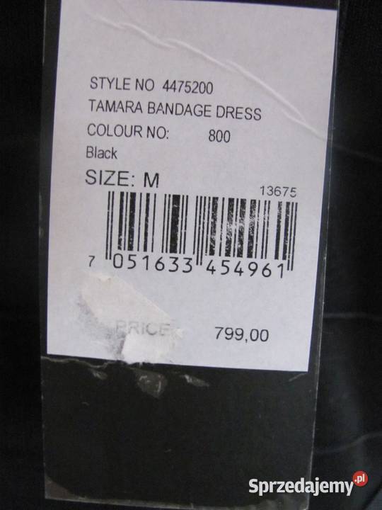 Donna By Mario Conti Tamara Bandage Dress r M Zamość sprzedam