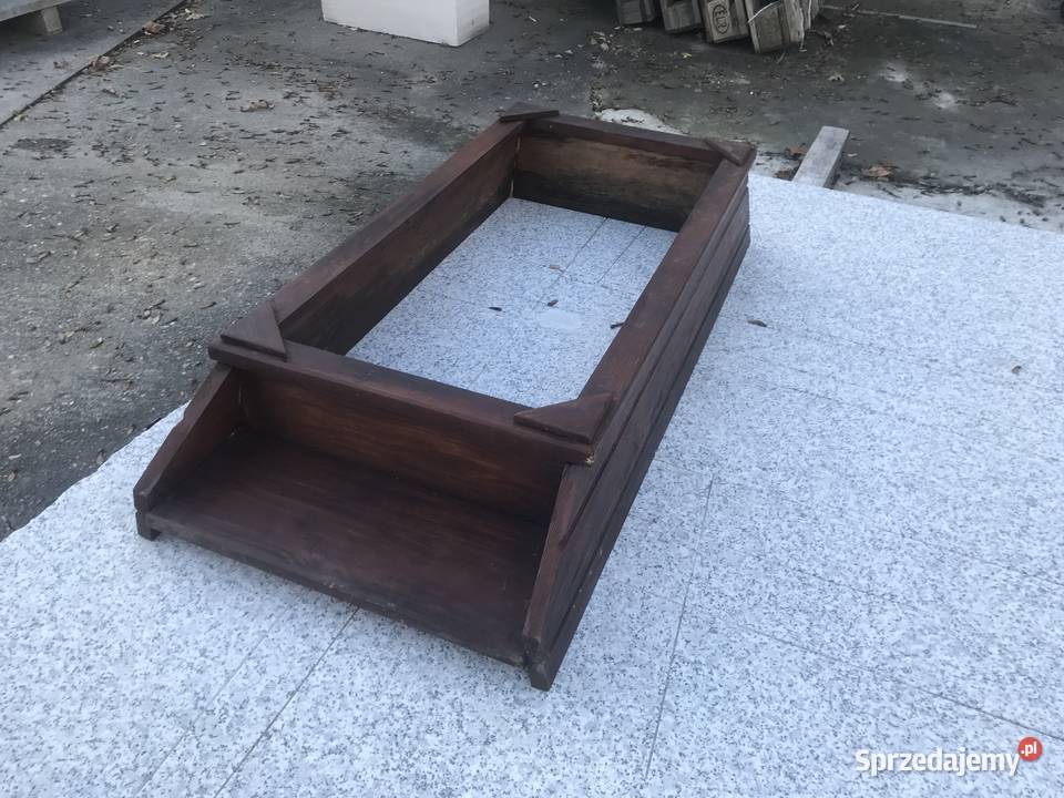 Obudowa grobu urna obramowanie urnowe tymczasowa Pozostałe Wrocław sprzedam