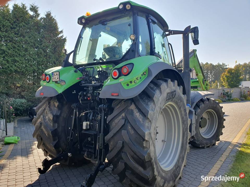 Ciągnik DeutzFahr 6165 z ładowaczem Quicke Q78 Deutz-Fahr Łomża