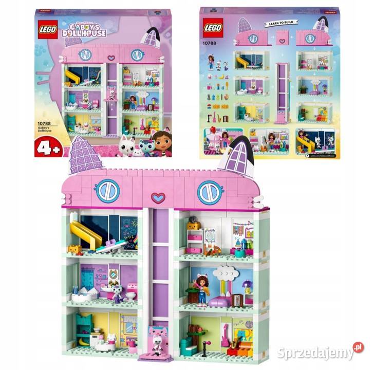 LEGO Koci domek Gabi DUŻY ZESTAW Dollhouse Koci Mikołów