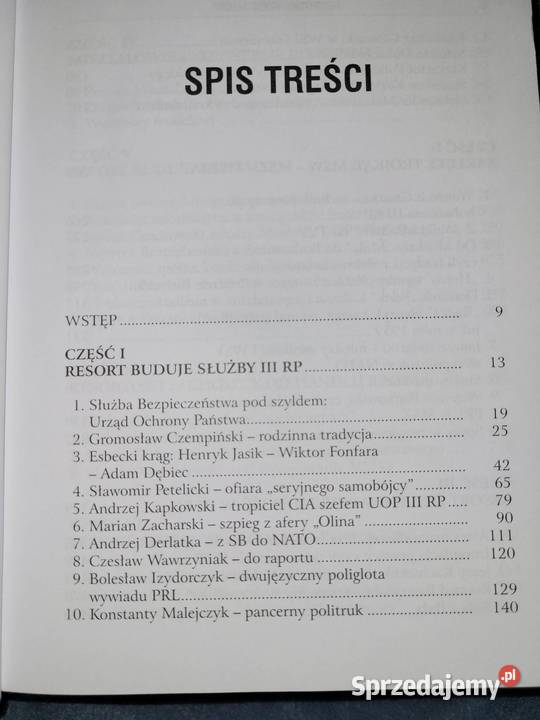 Resortowe dzieci Służby Dorota Kania Jerzy Pozostałe Warszawa sprzedam