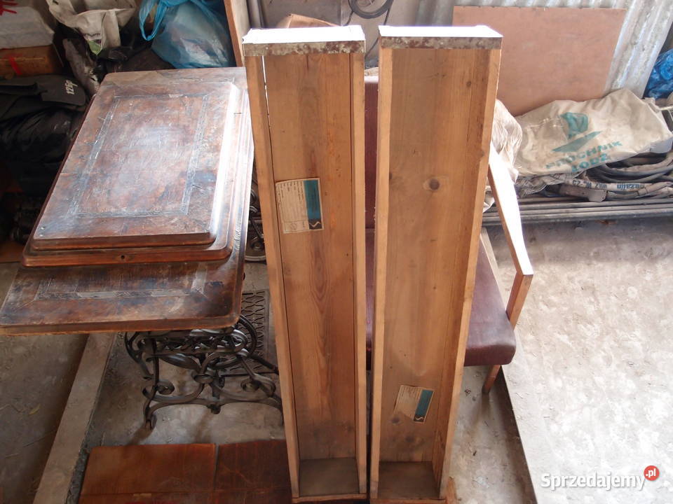 Duże drewniane skrzynki balkon wym 1162015 2 sprzedam