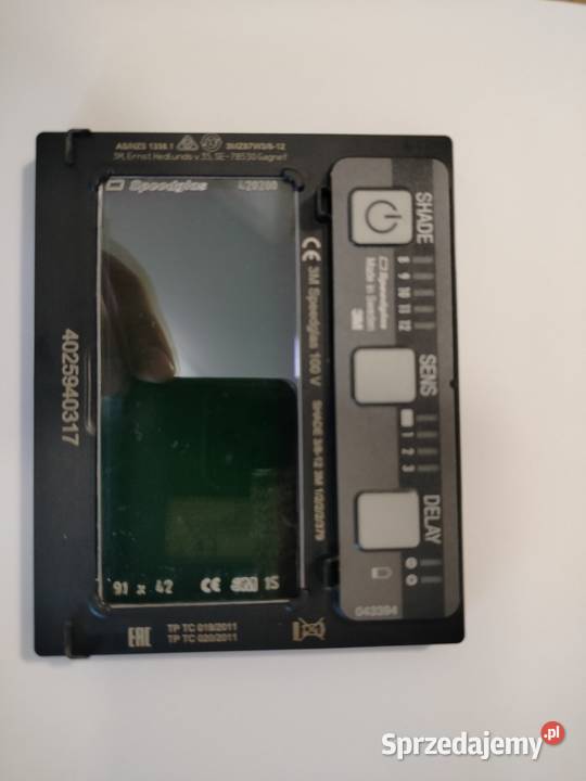 Filtr spawalniczy speedglas 3M pomorskie Starogard Gdański