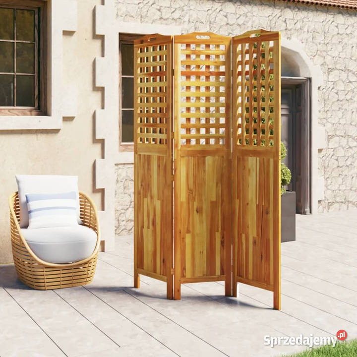 Parawan 3panelowy 1215x2x180 lite drewno Warszawa
