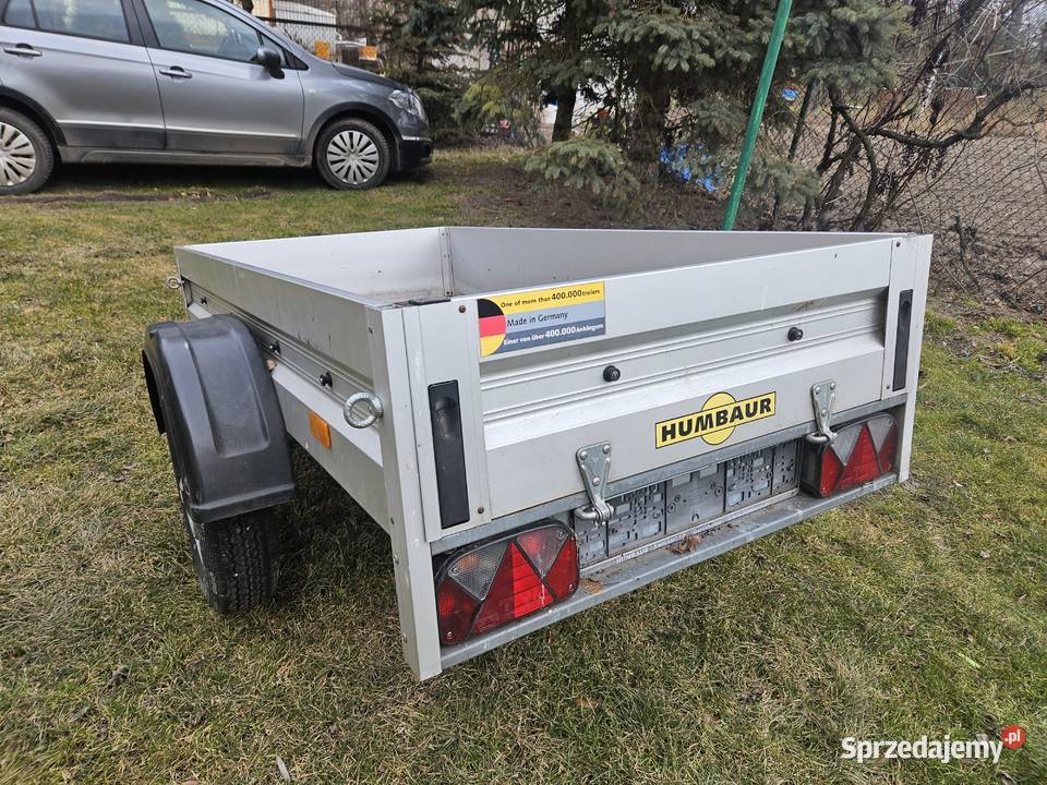 przyczepa lekka 750dmc Humbaur Wrocław
