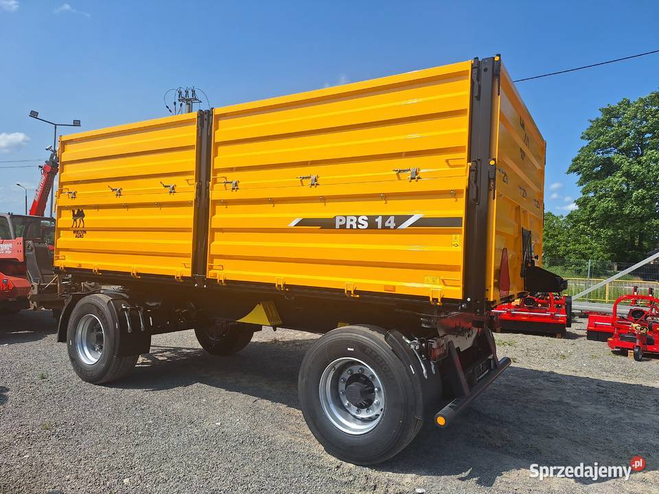 Przyczepa ciężarowa rolnicza Wielton PRS2 W14 Lipnik