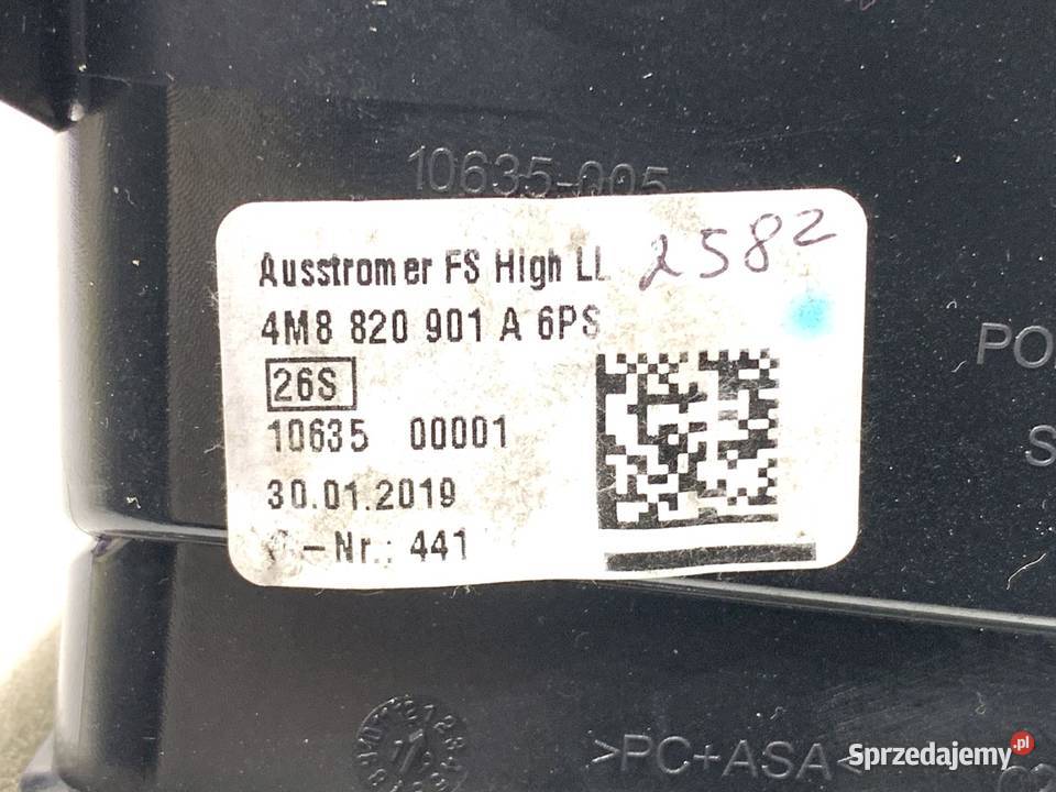 KRATKA NAWIEWU LEWY PRZÓD AUDI Q8 4M8820901A SUV osobowe Kratki nawiewu