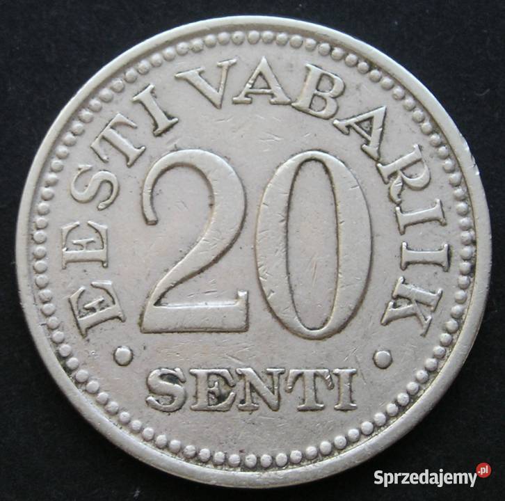 ESTONIA 20 SENTI 1935