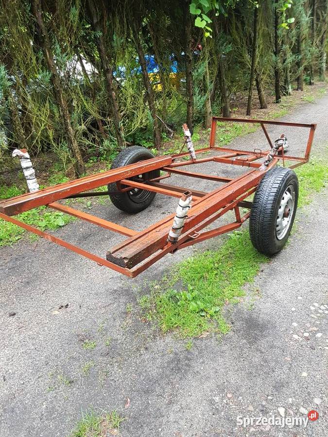 Przyczepa przyczepkapodłodziowa slipowaPod łodkę Barlinek